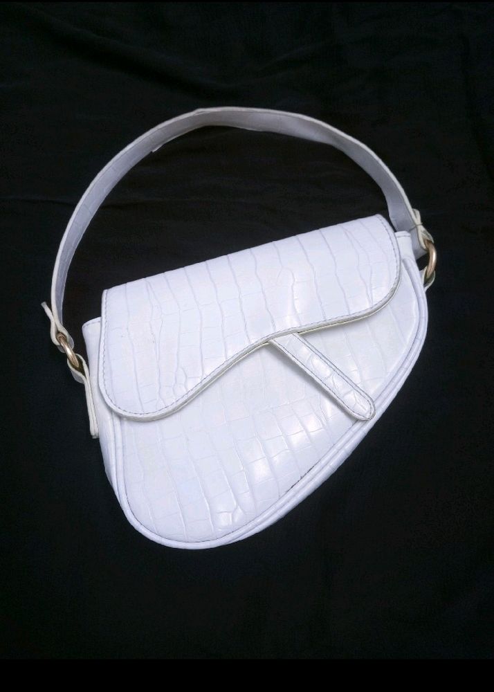 Shein White Shoulder Bag