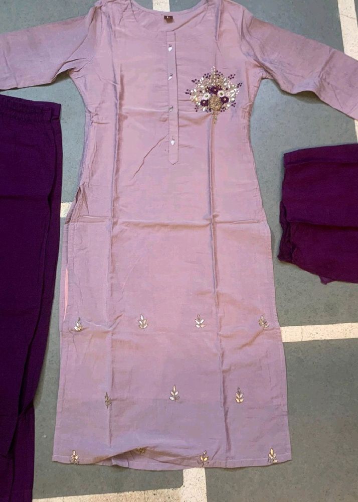 Kurti Pant Dupatta Set...