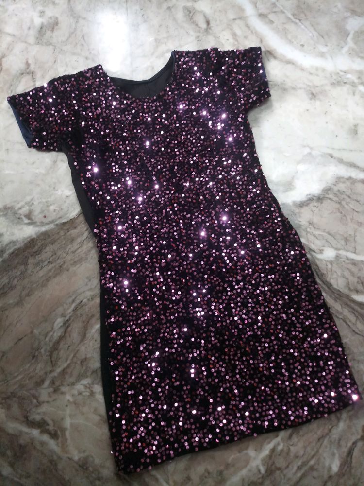 Sequined Dress + FREEBIE