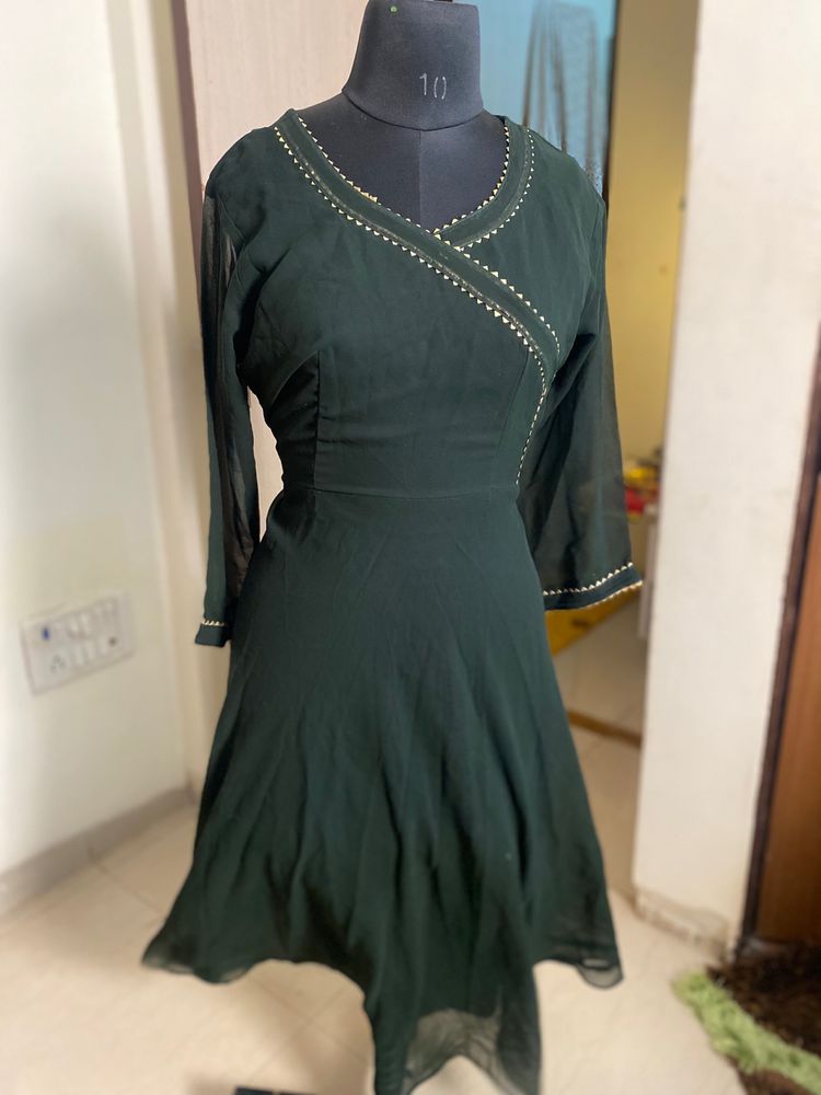 Dark Green Kurti