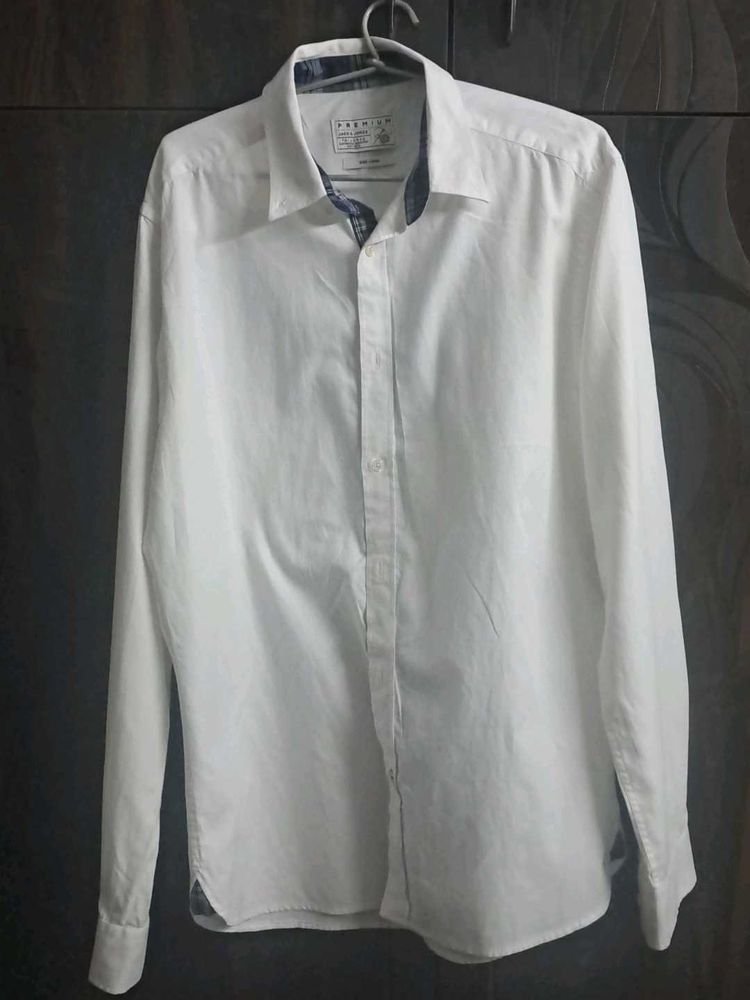 Cotton Shirt White Color