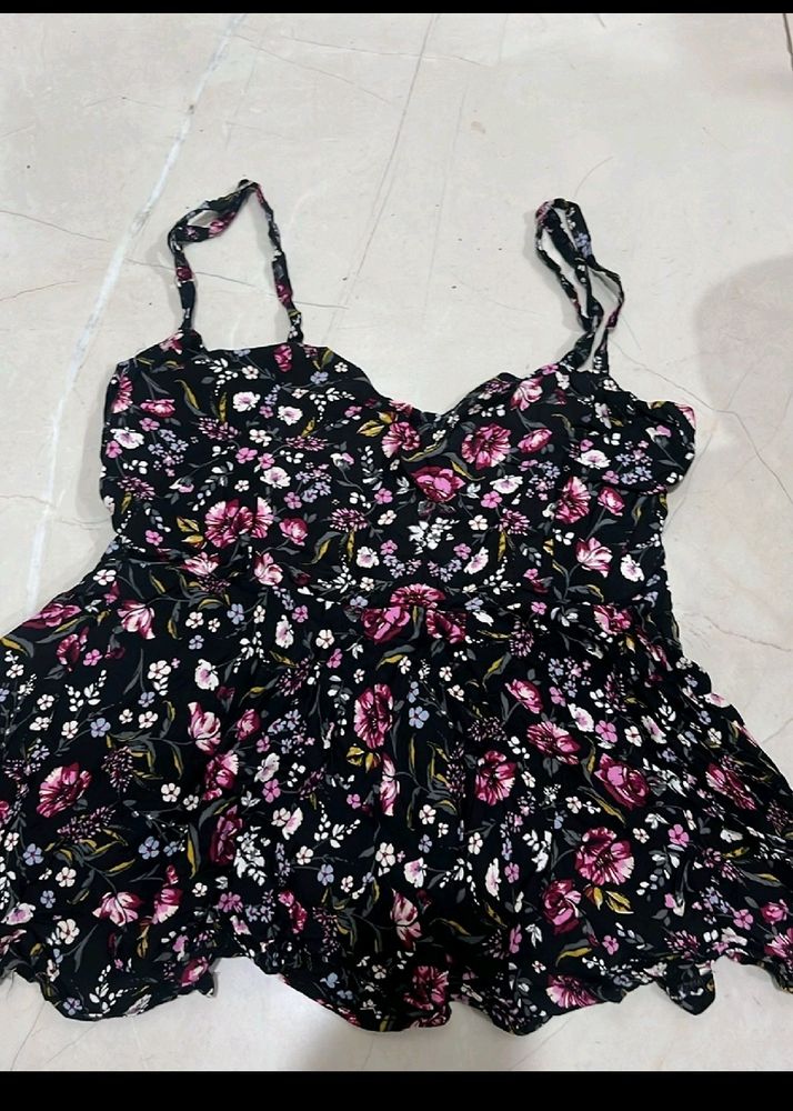 Floral Strapy Top