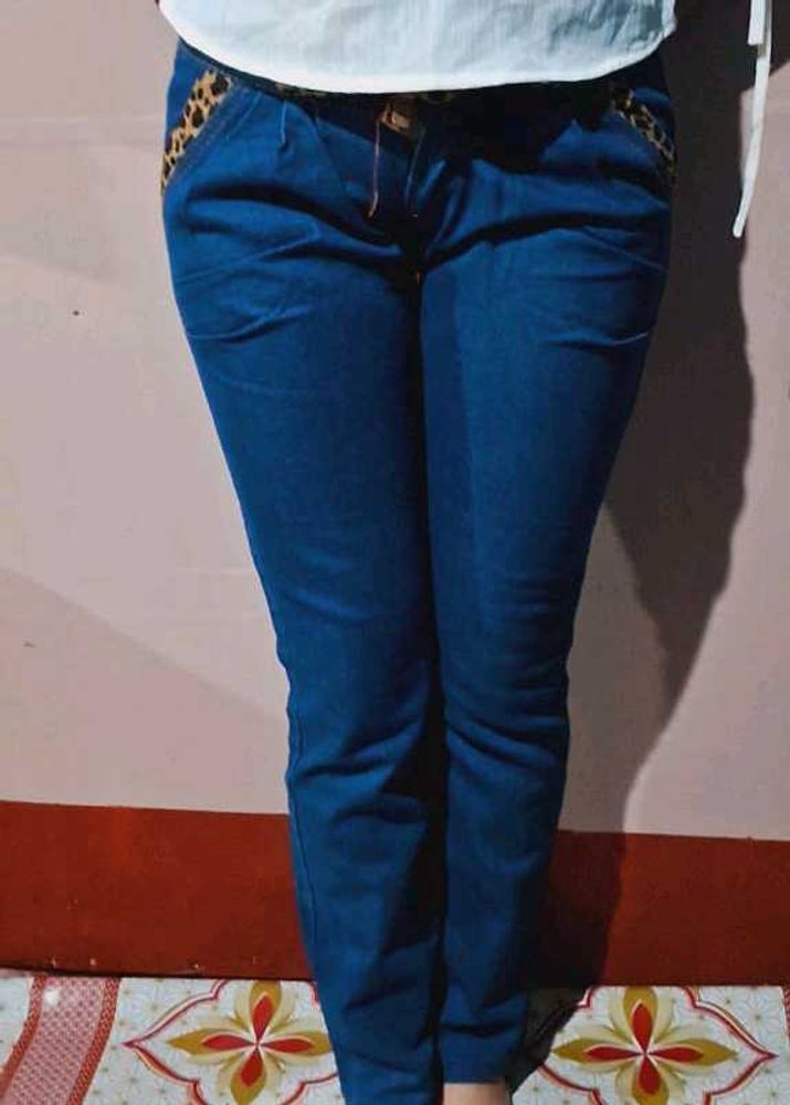 Navy Blue Skinny Jeans