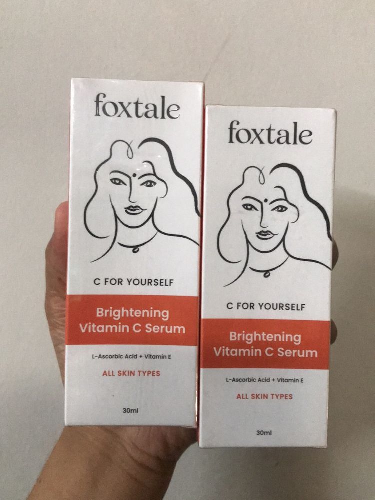 Foxtale Vitamin C Serum Pack 2