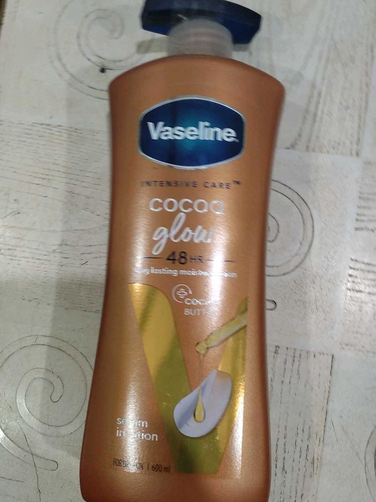 Vaseline Body Lotion Cocoa Glow 600ml