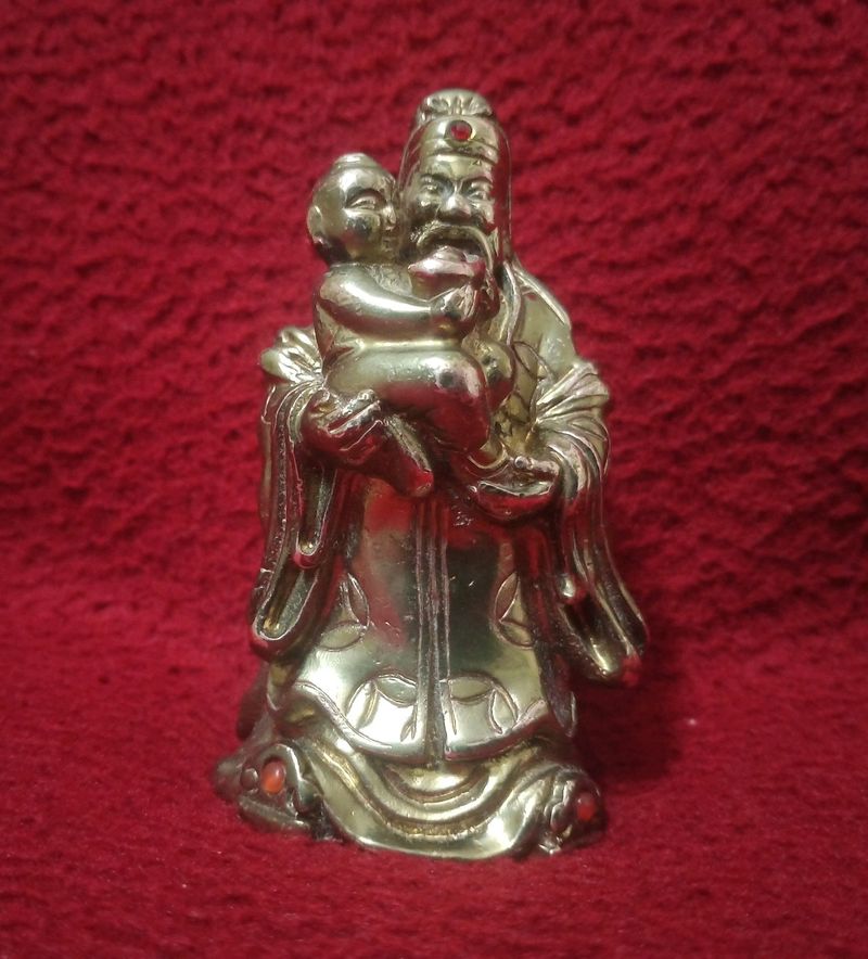 Brass Statue Wealth God