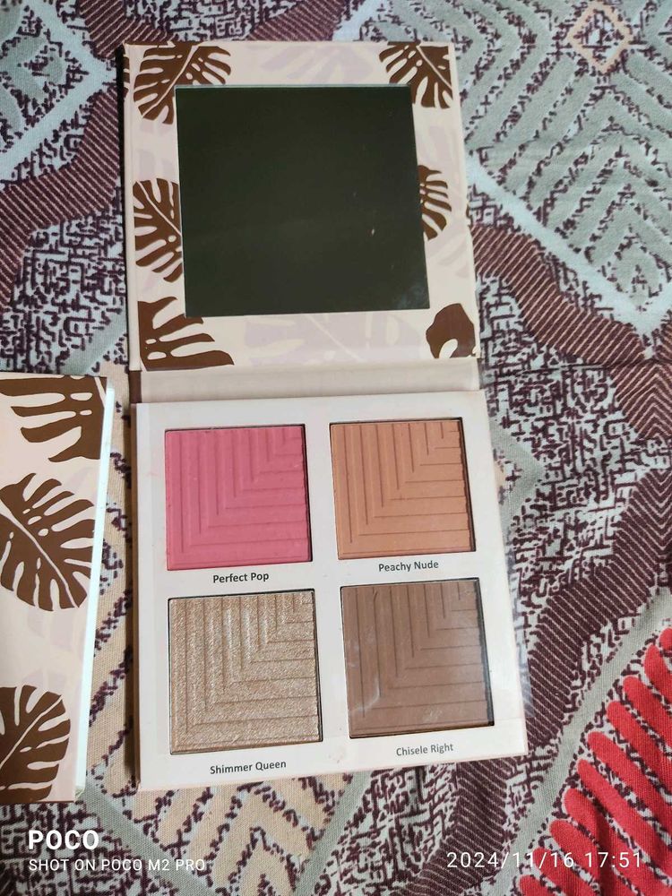 Contour, Blush and Highlighter Pallet