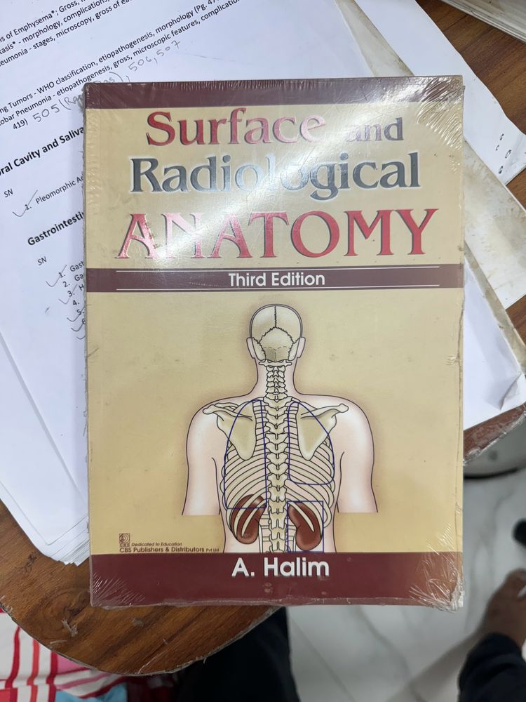 SURFACE AND RADIOLOGICAL ANATOMY