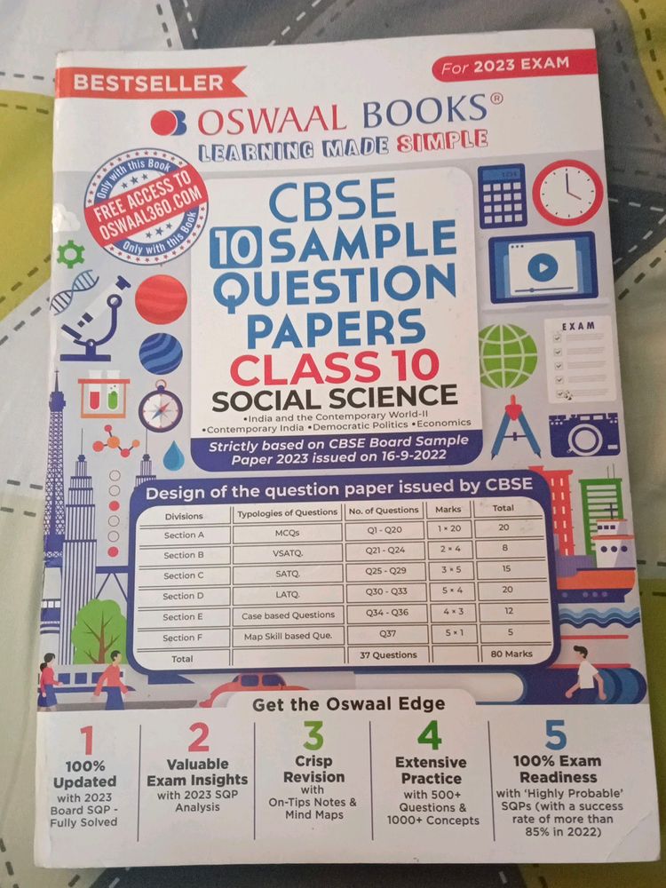 ❗PRICE DROP❗Ooswal Class 10 Sample Papers Of SST