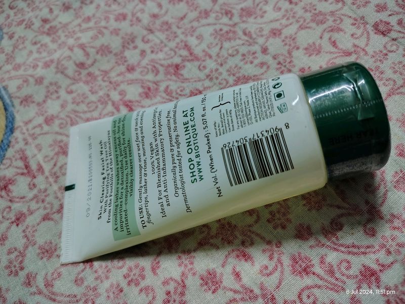 Biotique Tea Tree Face Wash