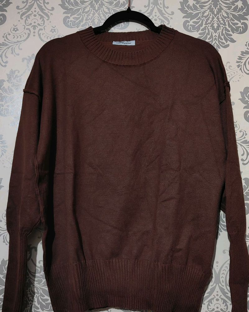 Brown Heavy Sweater