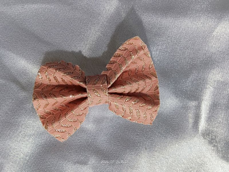 Topline Glitter Hair Bows Ties For Girls, Women