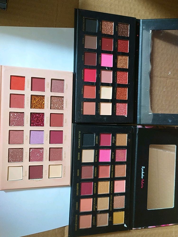 Eyeshadow 18 Colors Nude And Rose Gold Edition