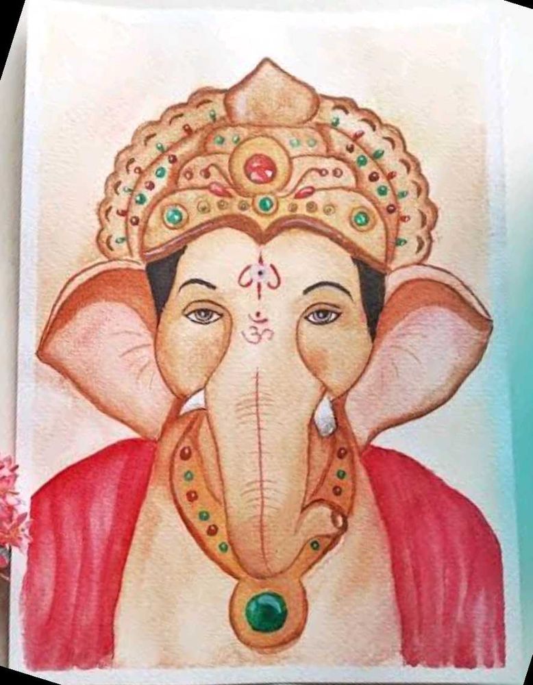 Lord Ganesh Drawing