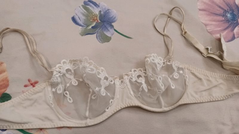 Lace Transparent Bra 36 C