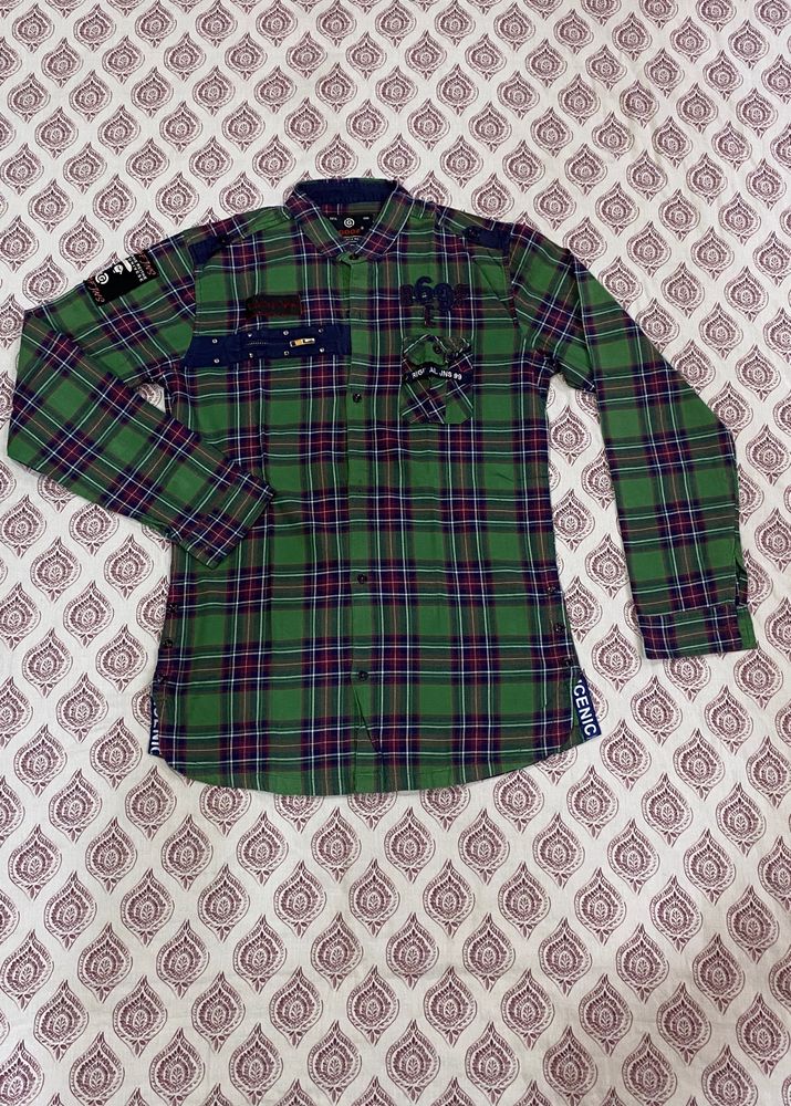 Cheque Shirt For Boys