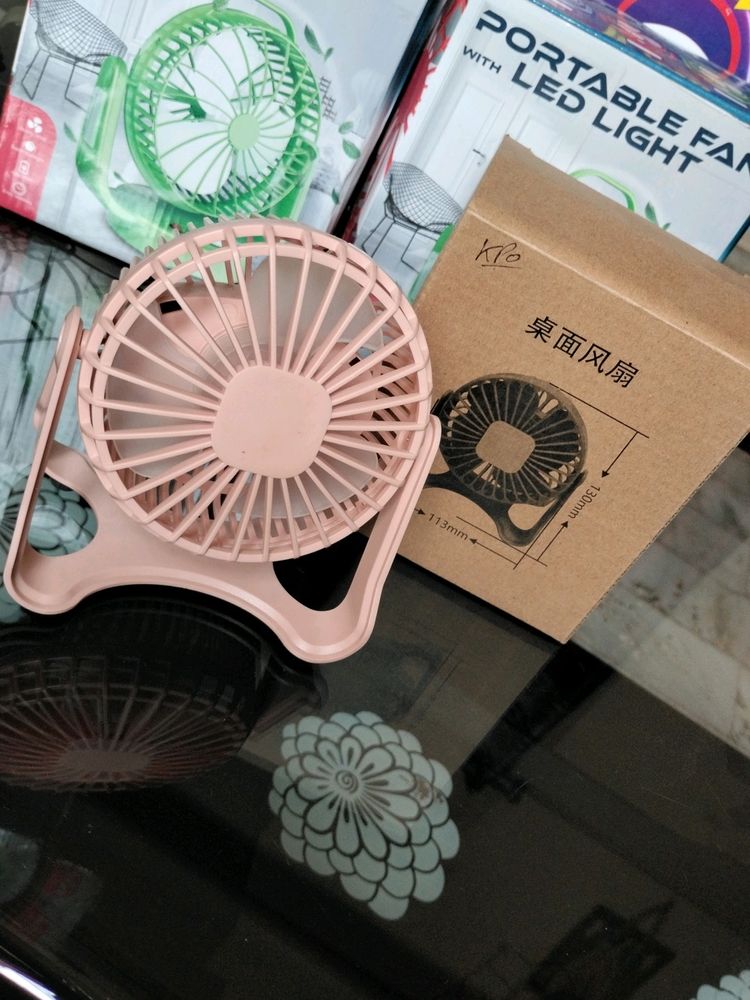 Portable Fan With Charging