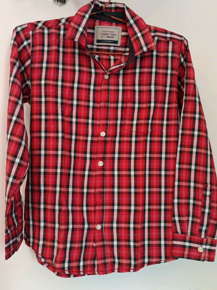 Boys Full Sleeves Shirt