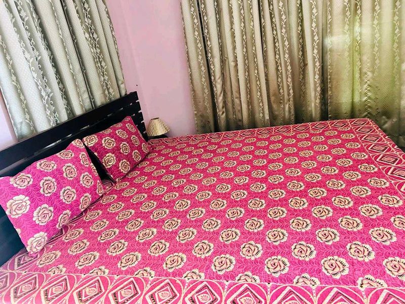 Silk Woven Double Bed Sheet