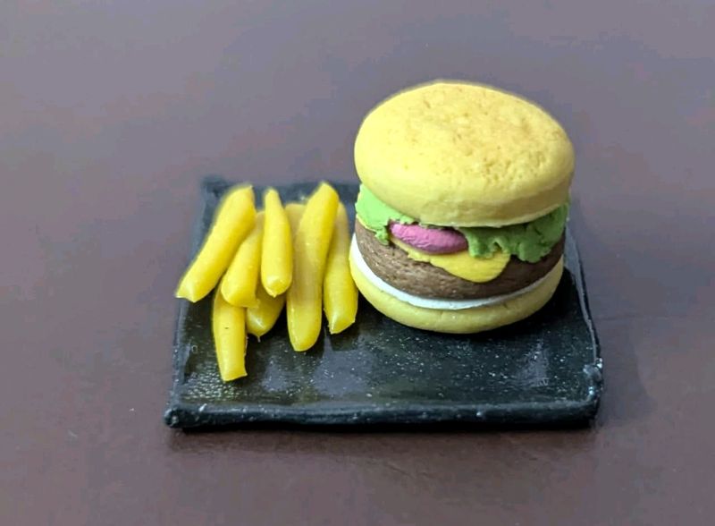 Burger Fridge Magnet