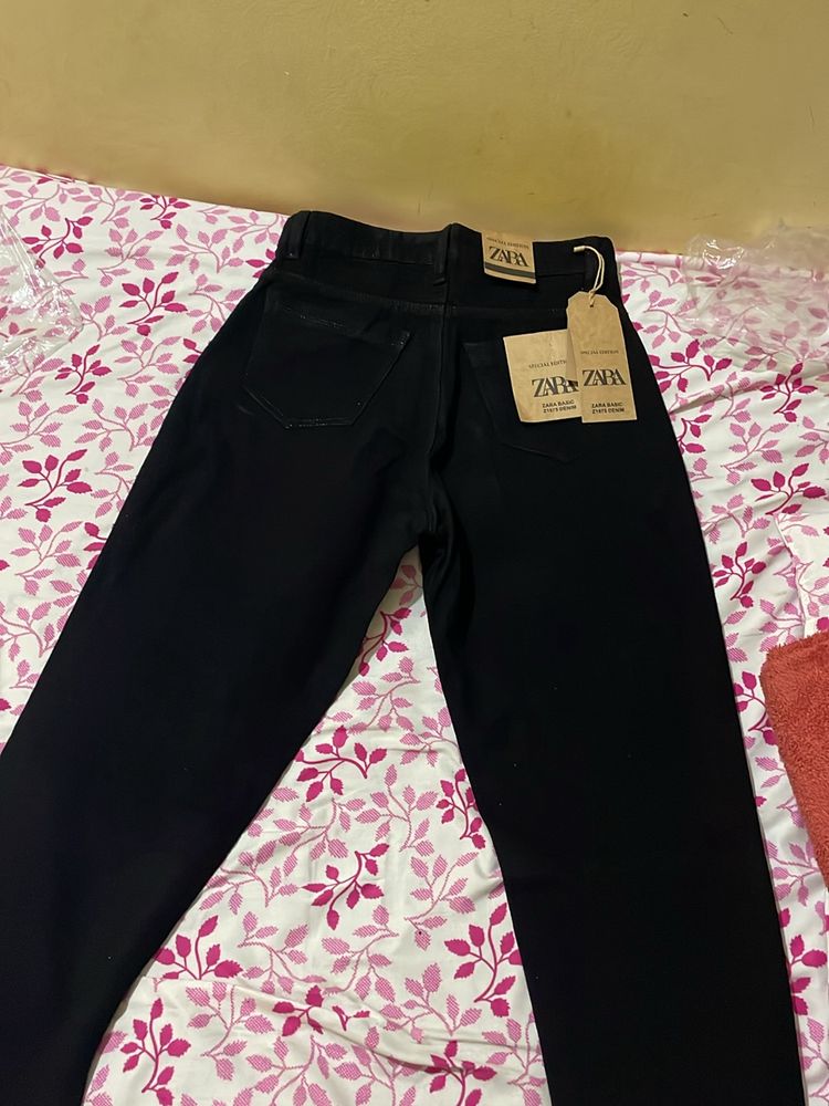 Zara Black Slim Fit Jeans