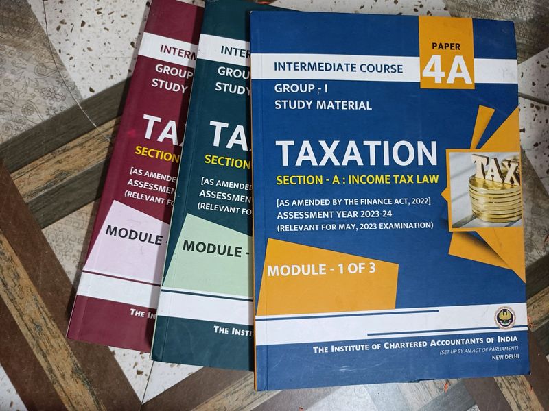 Ca Inter Taxation Modules