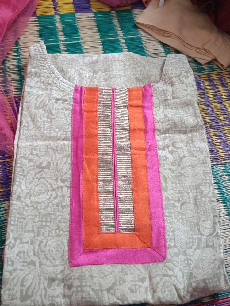 Stitched Chudidhar Mega Sleeve Medium Size