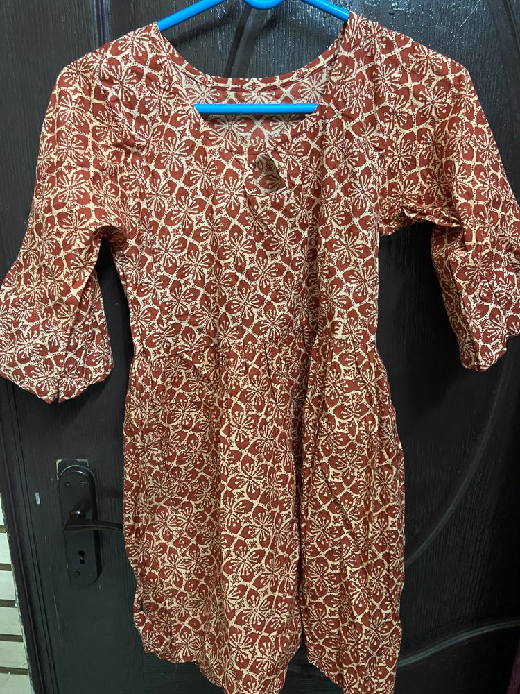 A Line Short Kurti