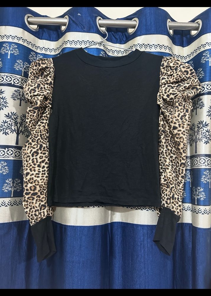 Puff Sleeves Top For Women’s