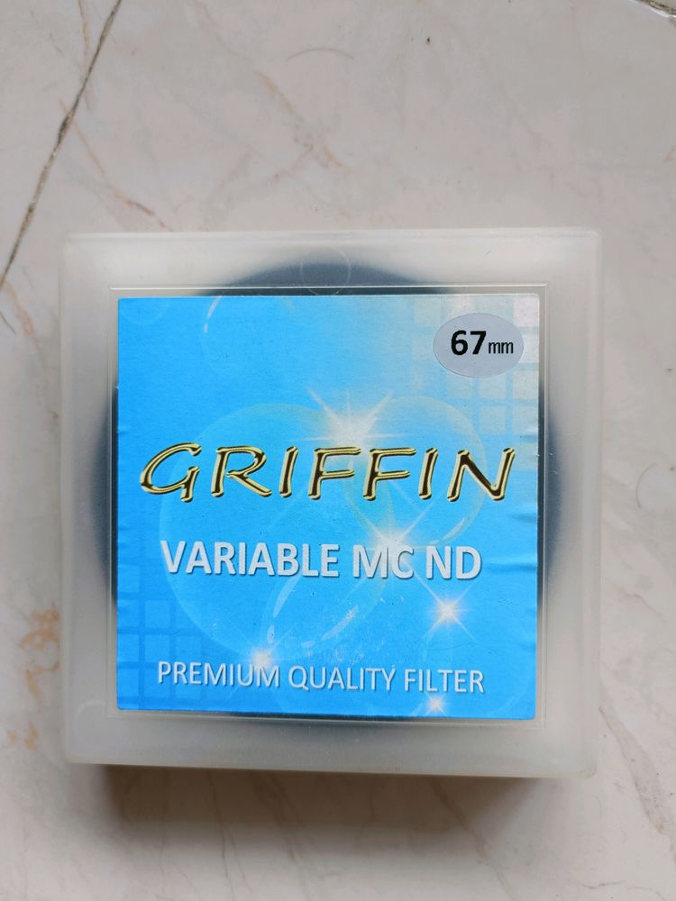 GRIFFIN 67MM Slim Variable Fader N-D Neutral Densi