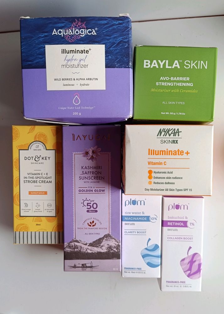 Combo Of 7 Skincare Products