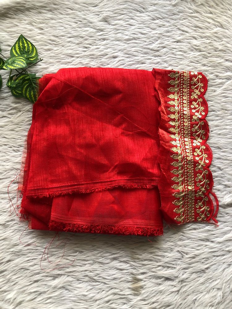 Red Blouse Material (Women’s)