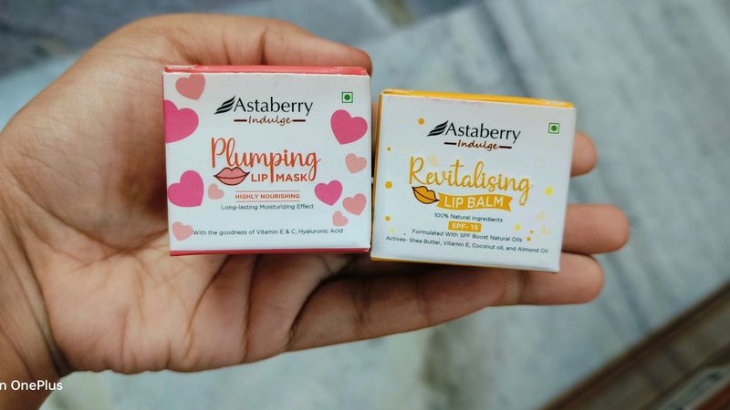 Astaberry Indulge Lip Plumping Mask + Balm