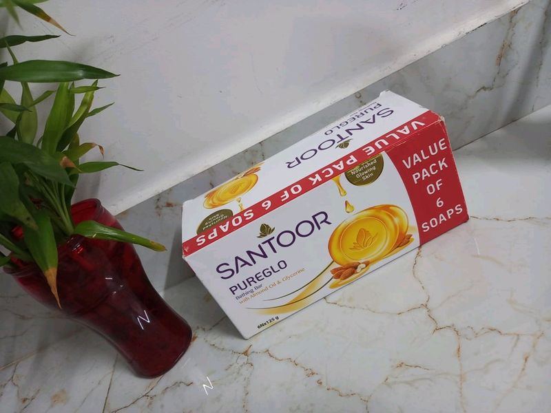 Santoor Soap Pack Of 6