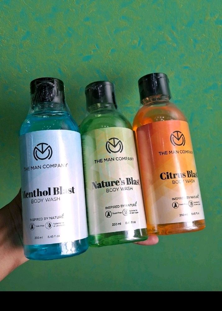 Set Of 3 Body Wash