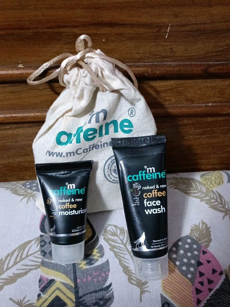 Mcaffein Coffee Moisturizer/Coffee Face Wash