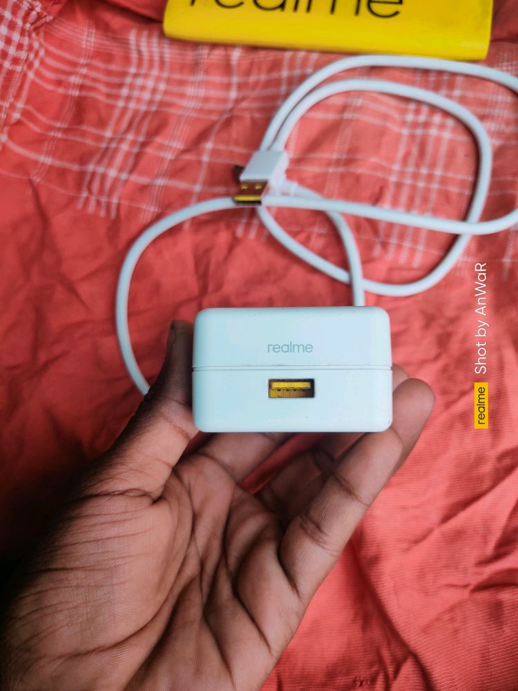 Realme 30watt Charger Original With Cable