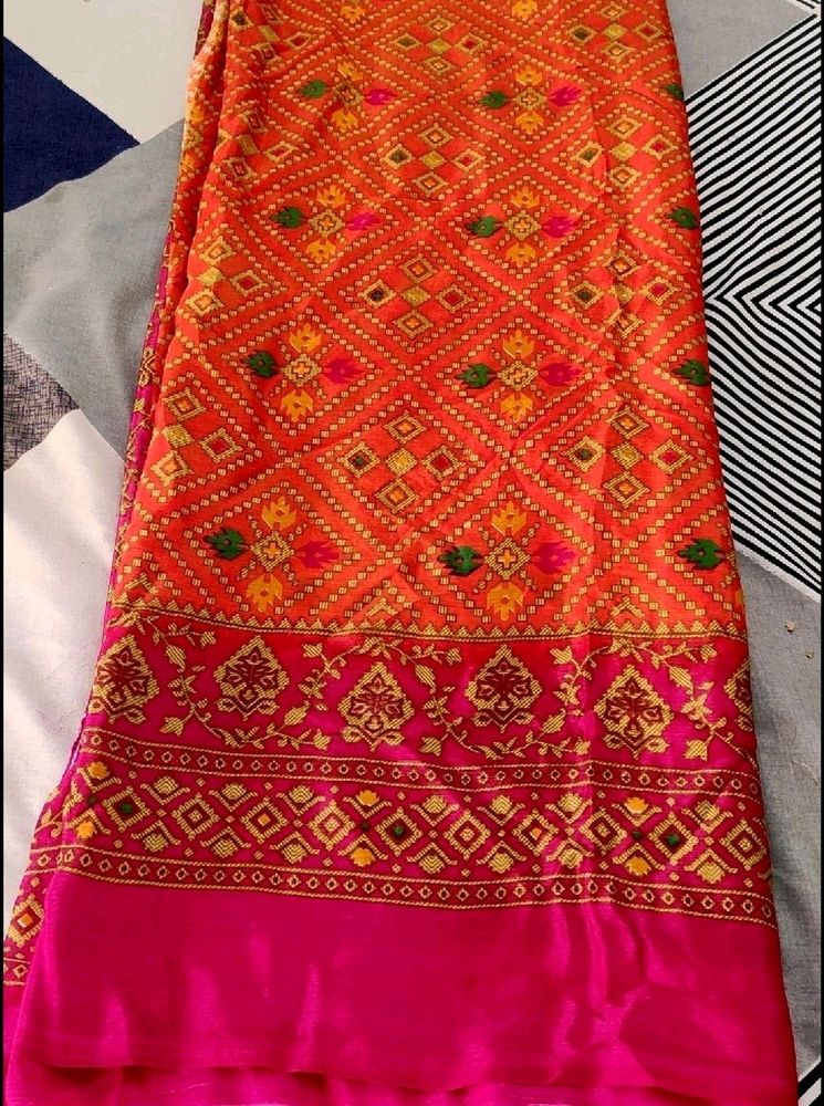 New Crepe Saree