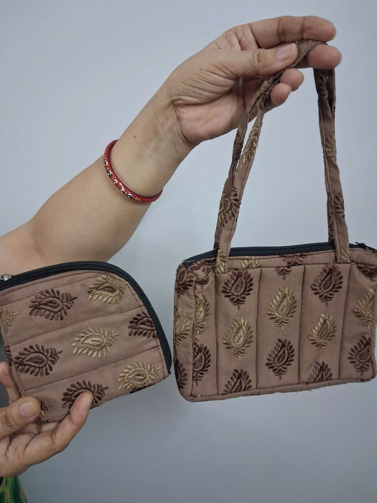 Set of 2 Handmade Pouches