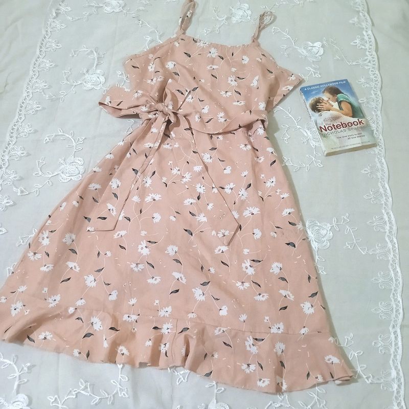 SSS Nude Floral Dress