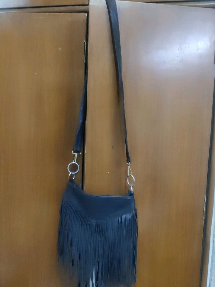 High Quality Leather Sling Bag