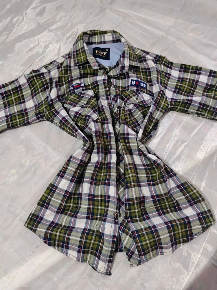 Checked Women Shirt