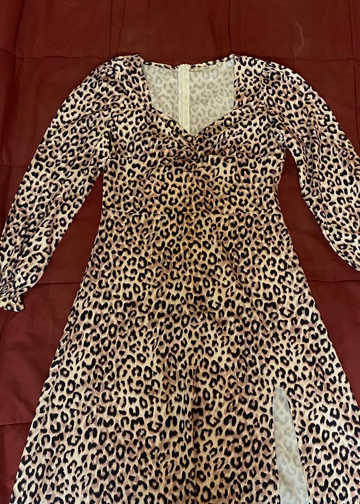 Animal Print Dress From Urbanic