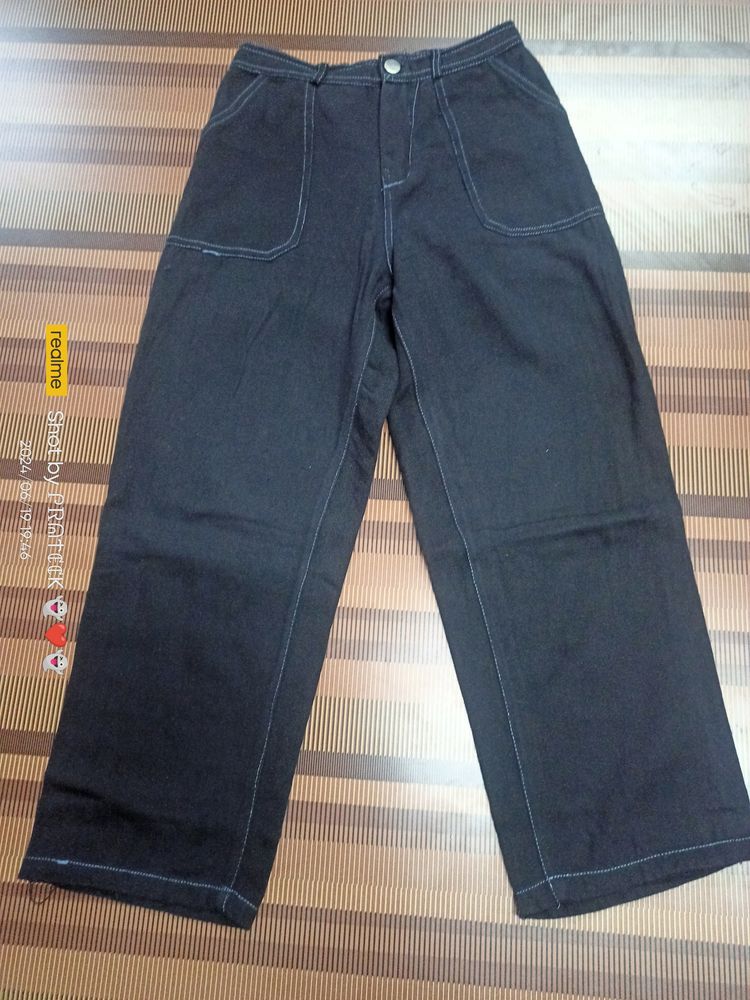 (L-87) 28 Size Straight Denim Pajama