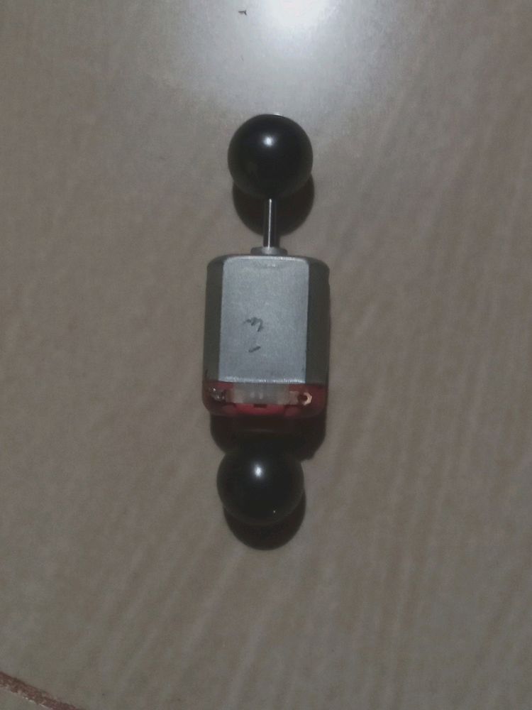 DC MOTOR WITH 2 PIECES OF ROUND MAGNET 🧲