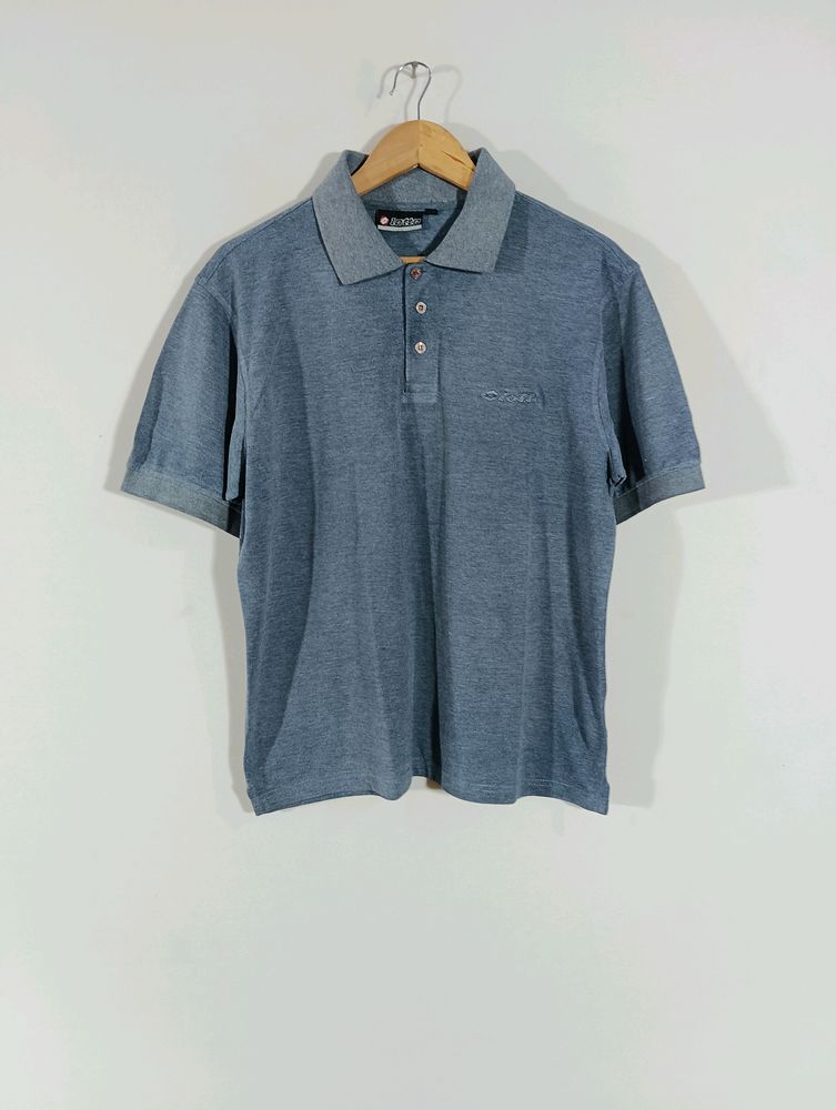 Grey Plain Casual T-Shirt (Men)