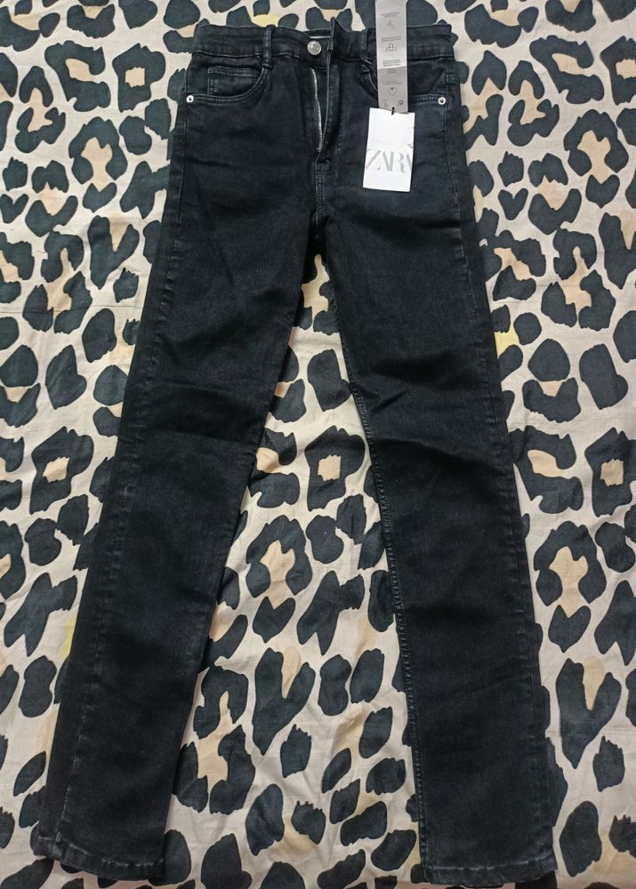 Zara Black Skinny Fit Jeans