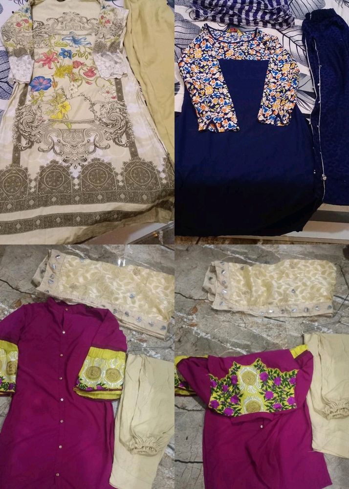 3 Pakistani Dress Comboo