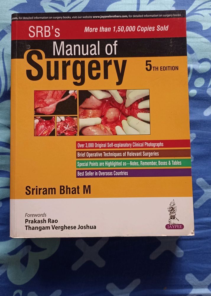 SRB Manual Of Surgery