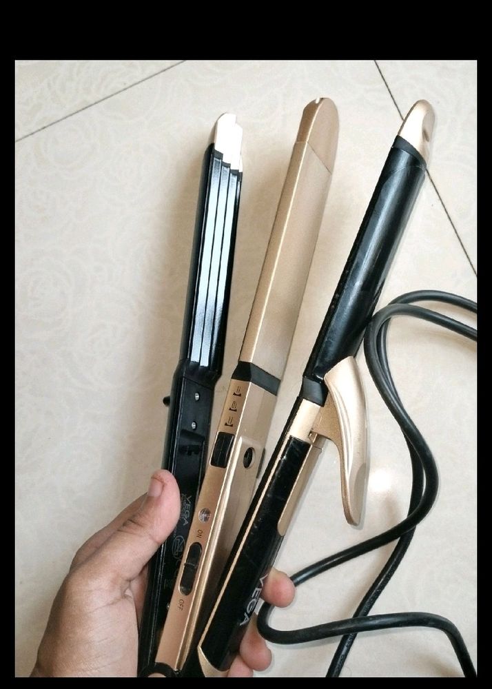 Sale Vega 3 In 1 Straightener